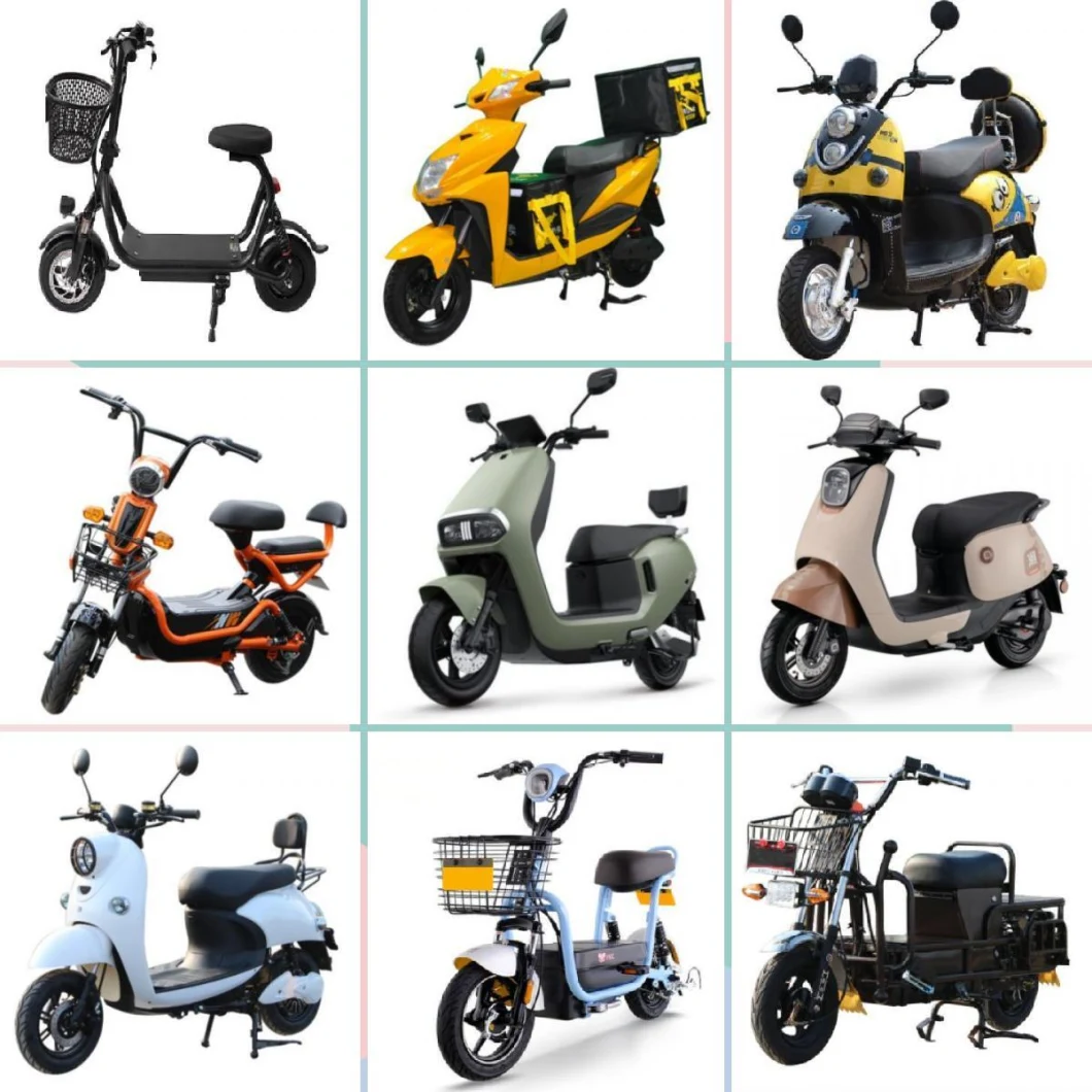 60V Voltage and 6-8h Charging Time 1000W Moped 2 Wheel Cheap Electric Scooter with Pedals for Adults