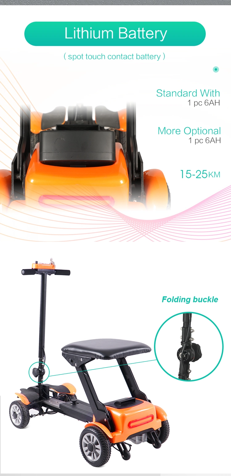 Jbh Small Size Folding Moblity Scooter Electric Only 19 Kgs