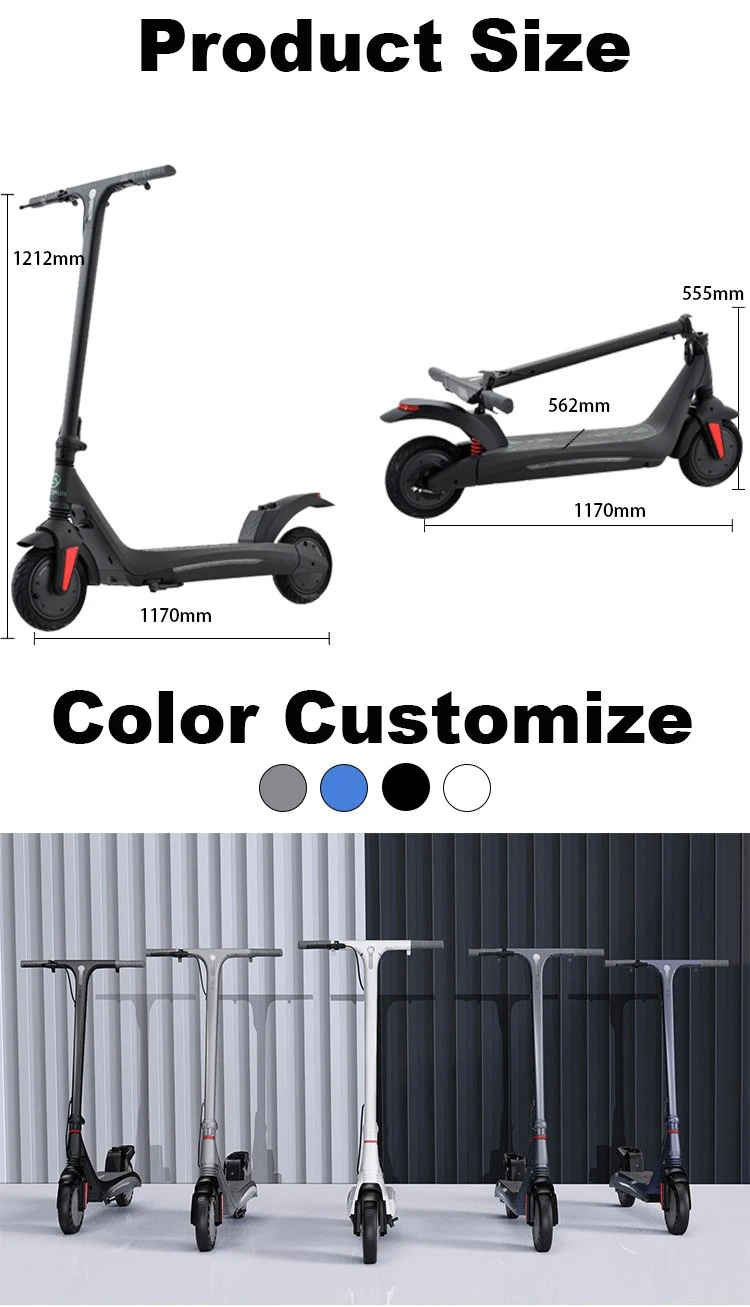 10 Inch Solid Wheels Adult High Speed 50 Km/H Adult Scooter Electric