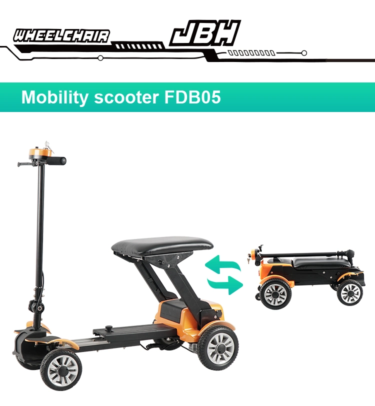 Small Size Pg Controller Folding Moblity Electric Scooter for Disabled