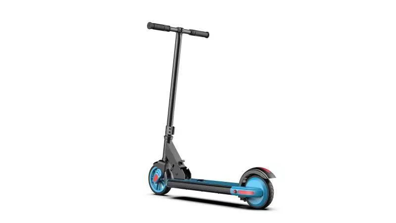 New Arrival Low Price Blue CE Approvel 150W/24V Kids Electric Scooter 2021 in China