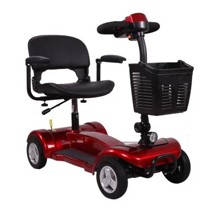 Red, Blue, Silver CE Approval Electric Mobility Scooter for Old People 24V 300W